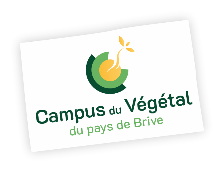 logo Campus du végétal du pays de Brive ( étiquette détourée )